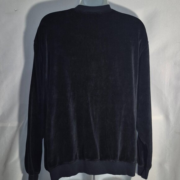 ALFRED DUNNER 2-piece casual fleece jacket and pants set, black in size 12 - Picture 10 of 16